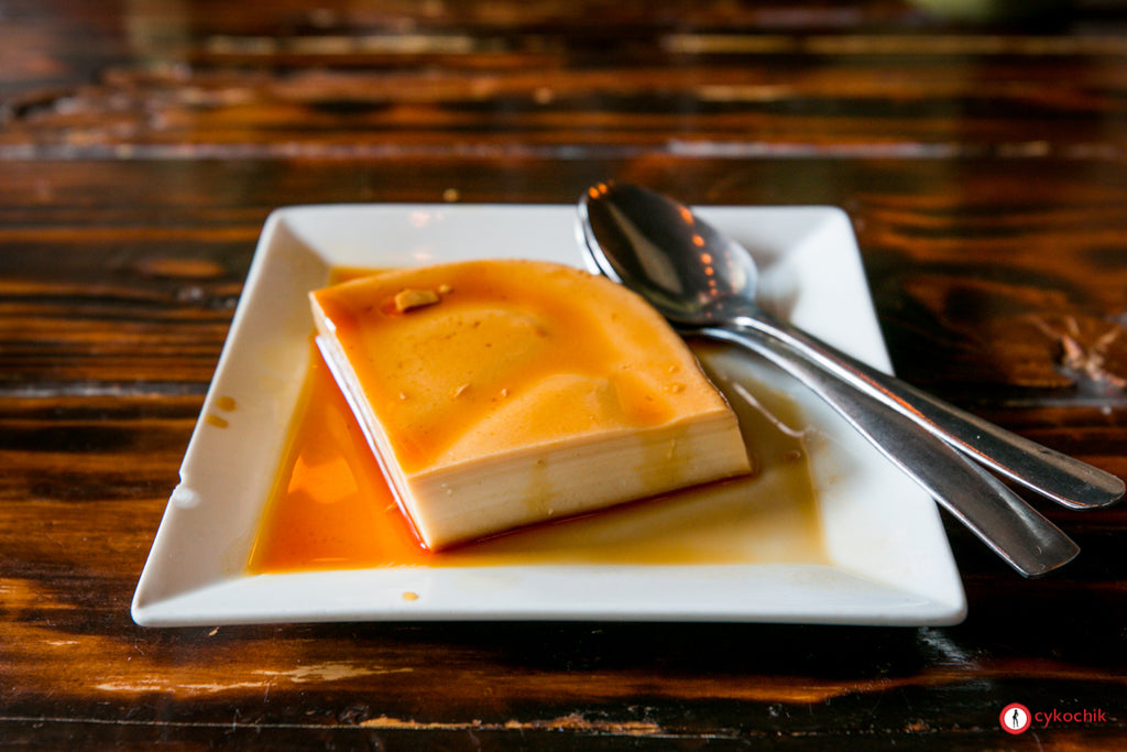 Nick's Kitchen leche flan