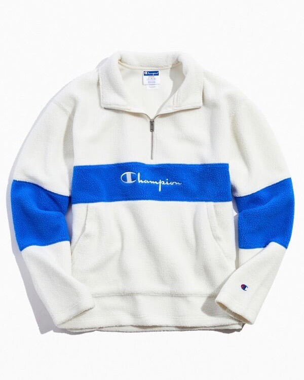 Champion Sherpa Quarter-Zip Sweatshirt 