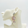 Earrings Light Pink Flower | Silver