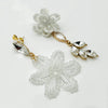 Earrings Floral Bride | Gold - muze-earrings.com