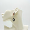 Kingsday 👑 Orange Lion | Silver - muze-earrings.com