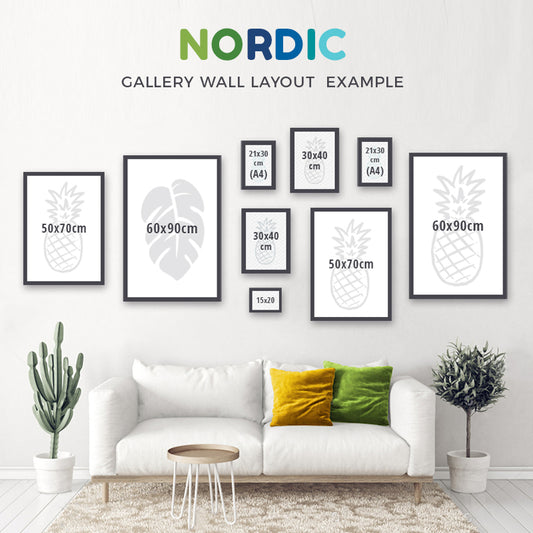 Nordic Wall Art Size Chart