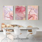 Pink Agate Abstract Colored Marble Print Wall Art Fine Art Canvas Prints Purple Red Pink Hues Pictures For Living Room Bedroom Nordic Home Decor