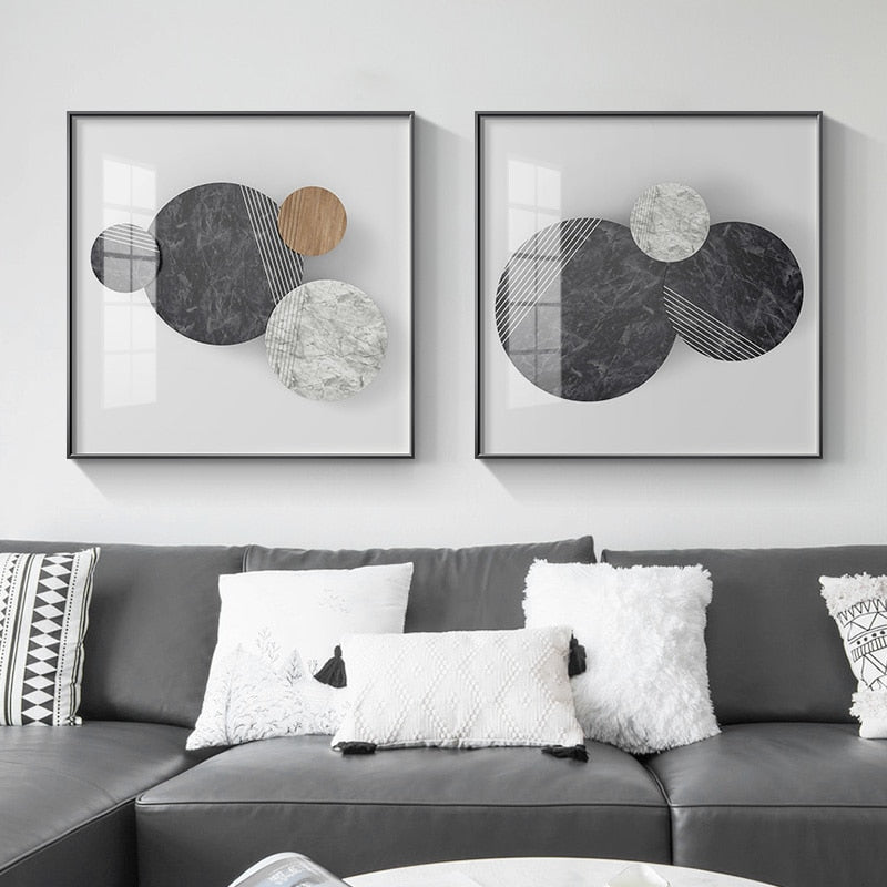 circle wall stencils