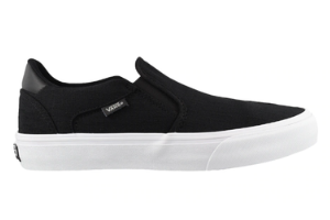 vans asher deluxe black