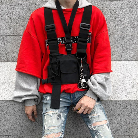 Chest bag streetwear style