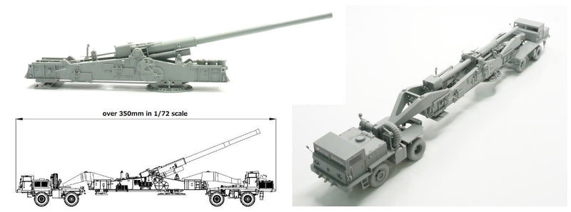 atomic cannon model scale