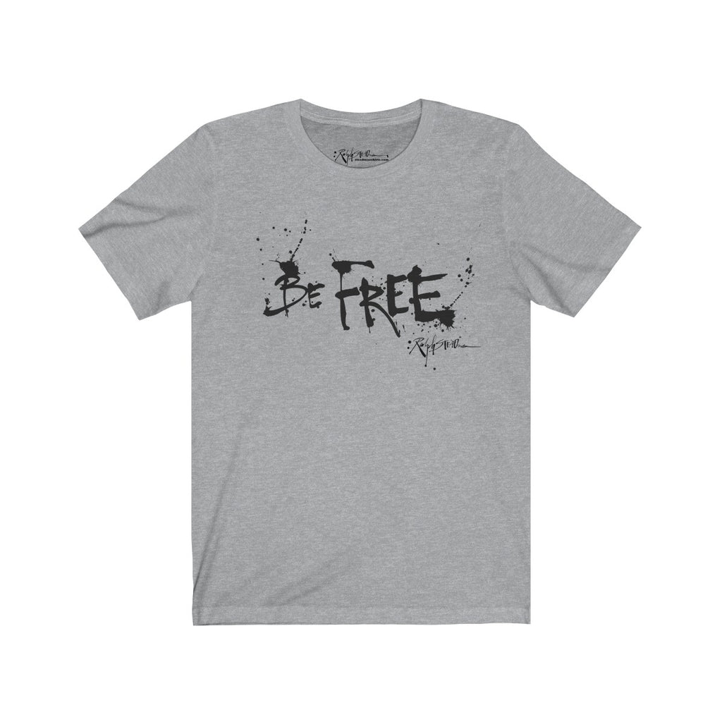 "Be Free" Ralph Steadman T-Shirt Grey