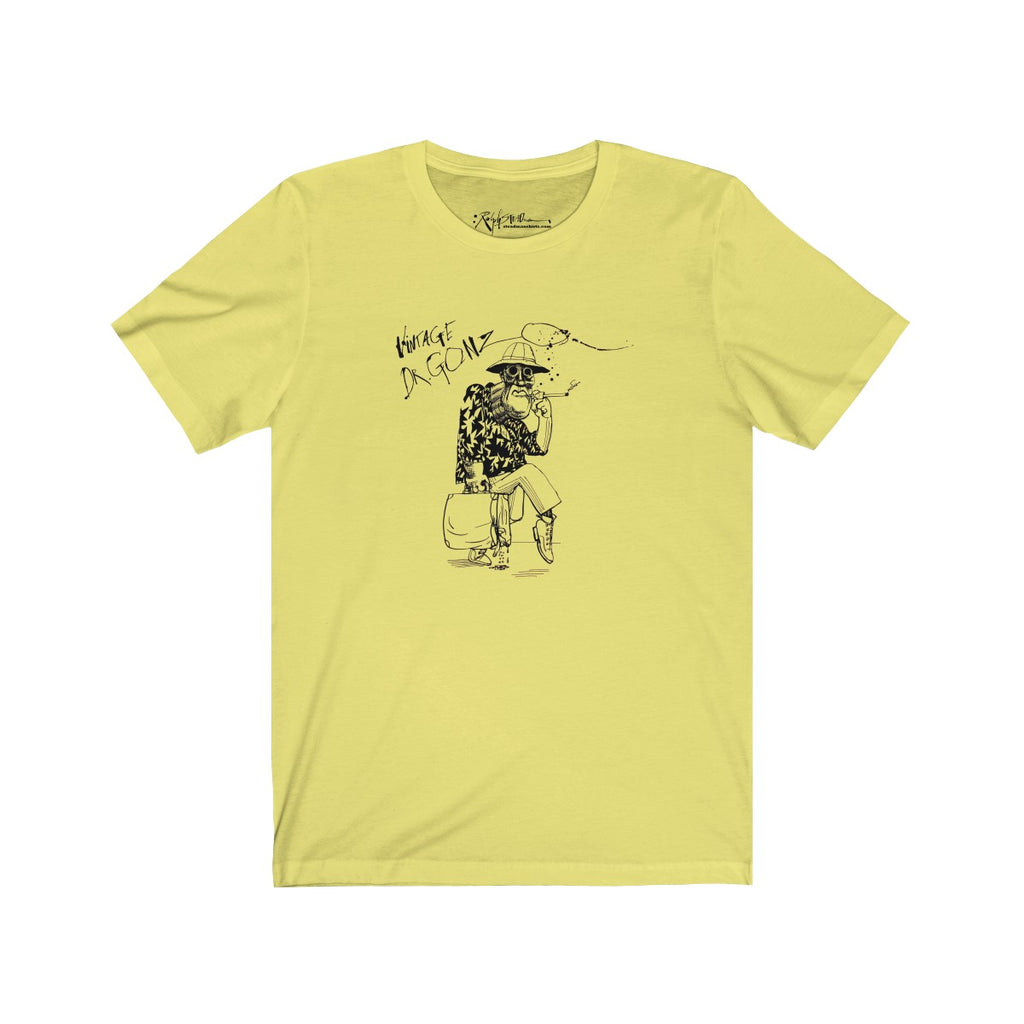 Vintage Dr. Gonzo Ralph Steadman T-Shirt Yellow