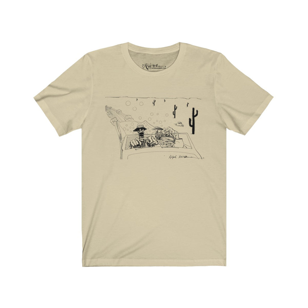 Fear and Loathing Ralph Steadman T-Shirt Cream