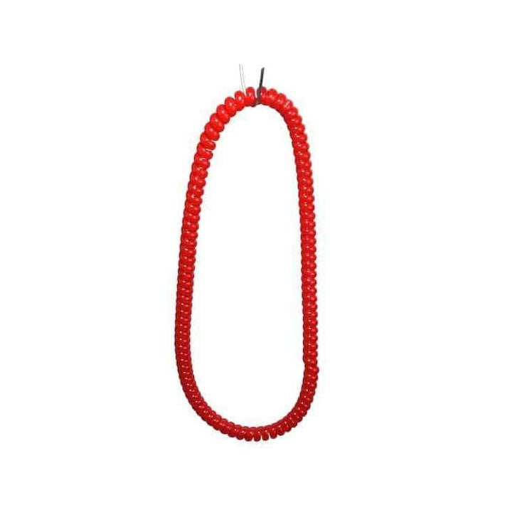 Red Chubuddy Spiralz Chewable Fidget 2 Bracelet/2 Necklace Spiralz Combo 