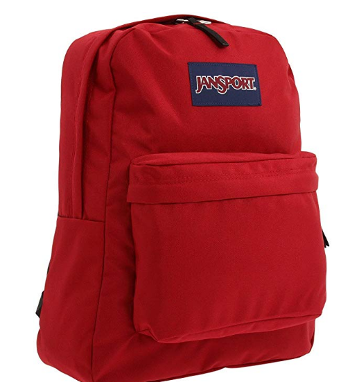 jansport superbreak viking red