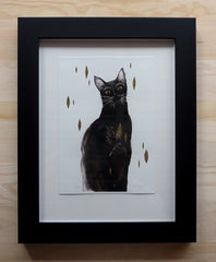 Black Cat - gilded by ellaquaint