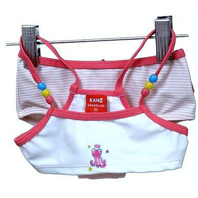 Kanz Girls Boy Short Two Piece Babys Swimwear Pink Size 18M