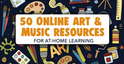 50 Online Art and Music Resources to Help Kids Learn and Create from Home