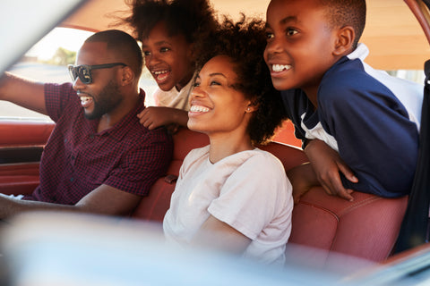 Family Card game for the car to have meaningful conversations with our kids