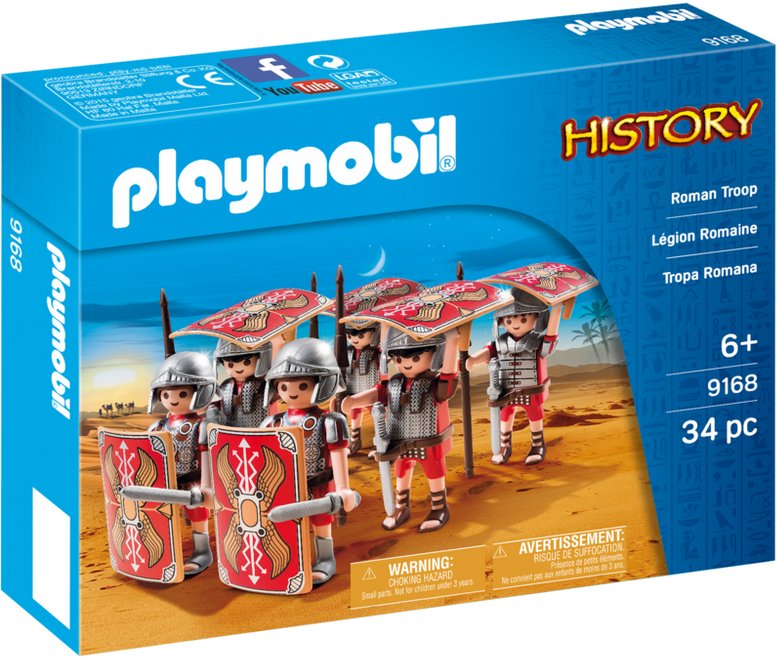 Playmobil 3 Roman Figures Soldiers Romans 