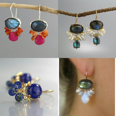 Bluenoemi earrings
