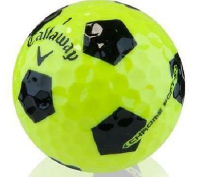 Callaway Chrome Soft X Yellow Truvis - Golf Balls Direct