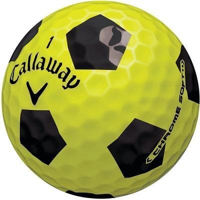 Callaway Chrome Soft Yellow Truvis - Golf Balls Direct