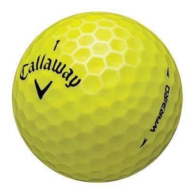 Callaway Warbird Yellow - Golf Balls Direct