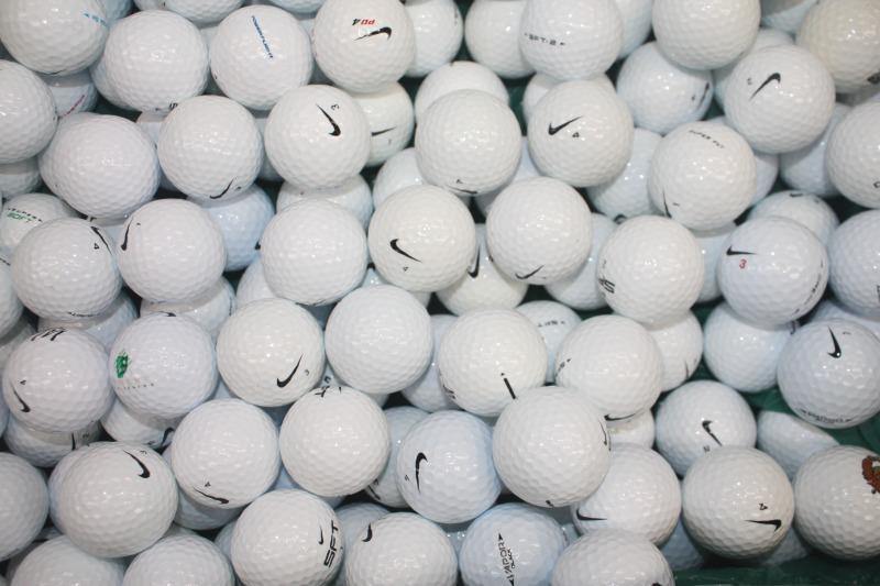 used nike golf balls