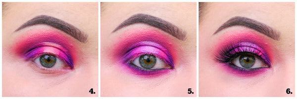 Step by step eye makeup 4,5 and 6