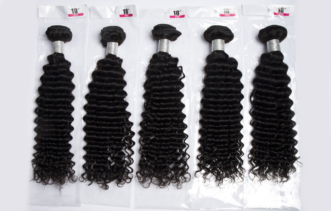 virgin remy curly hair bundles real image description