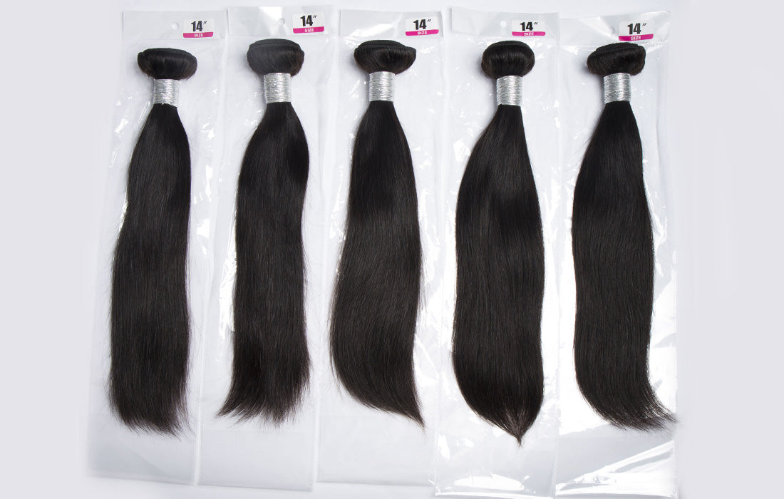 virgin remy straight hair bundles real picture in description