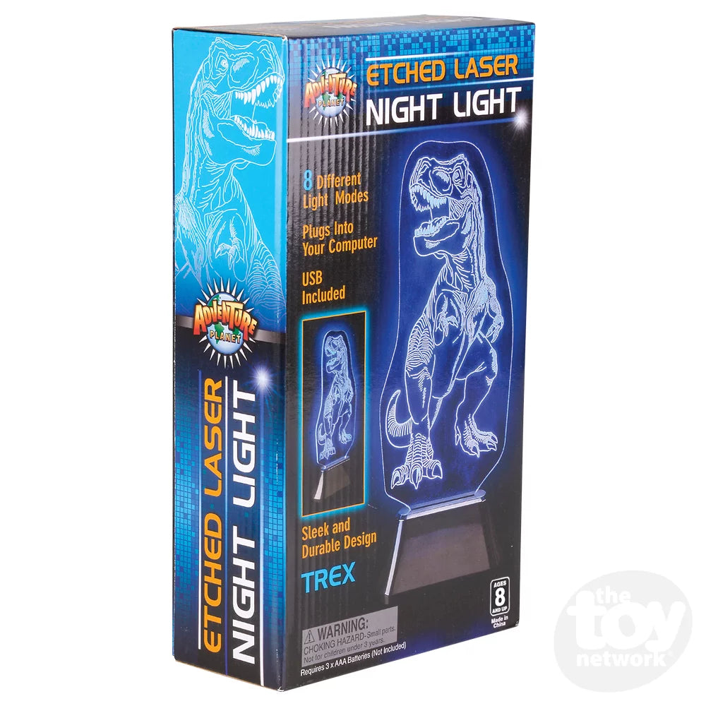 11" 3D T-Rex Laser Light