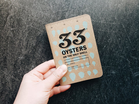 33 Oysters Journal. Photo by Julie Qiu.