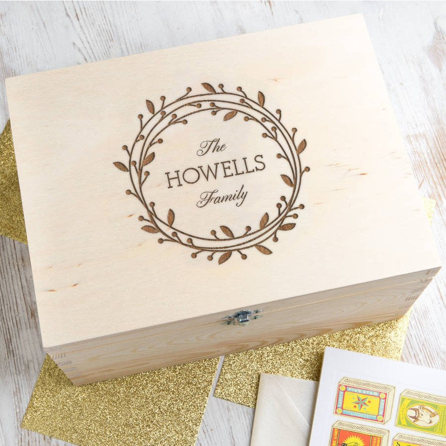 Dust & Things personalised keepsake box 