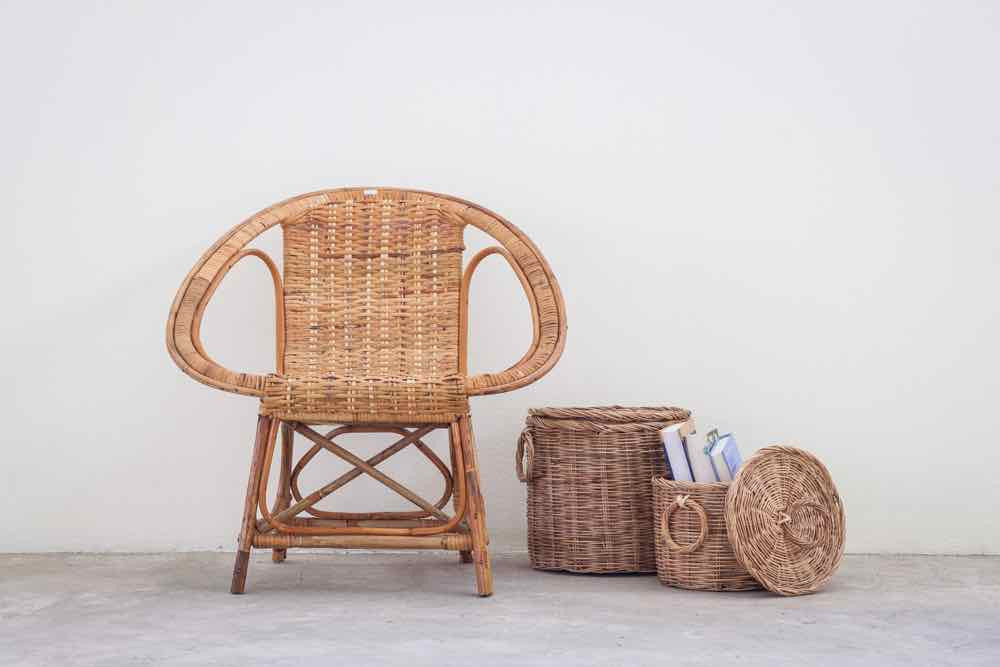 Your guide to modern boho interiors: the basket chair 