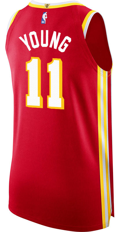 authentic trae young jersey