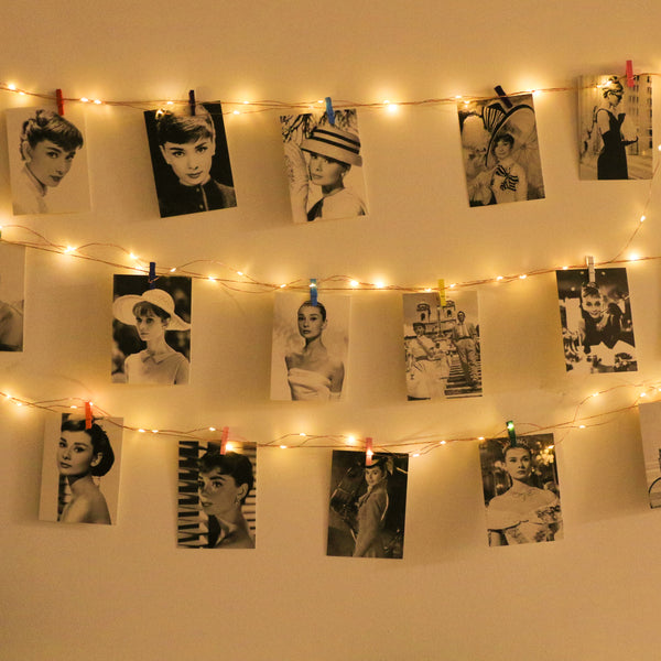How to Make a Photo Wall with Fairy Lights – Koopower