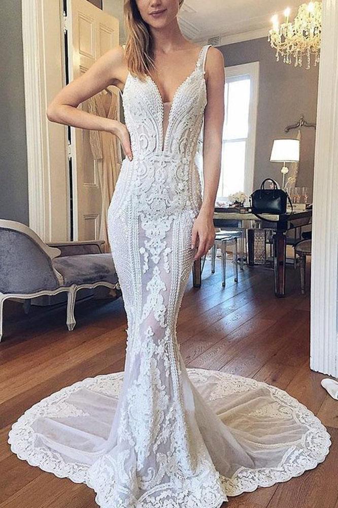 princess mermaid wedding dress