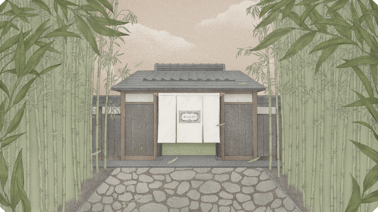 bamboo house gucci