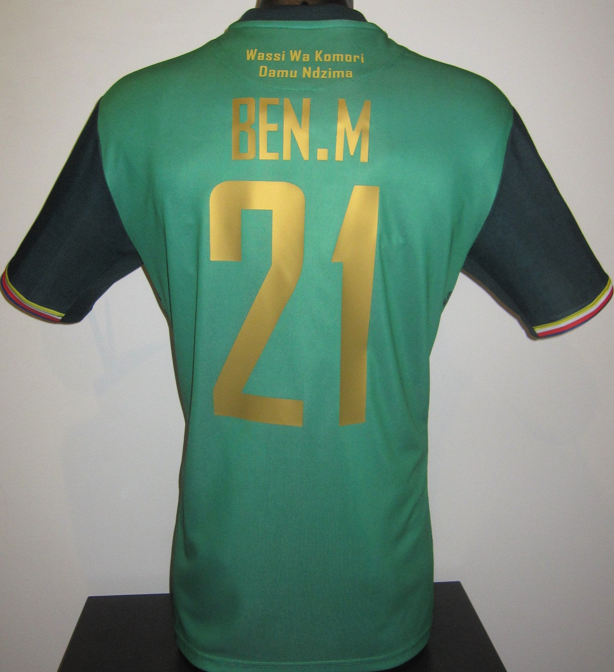 Comoros 2021-22 Home (BEN.M #21) Jersey/Shirt