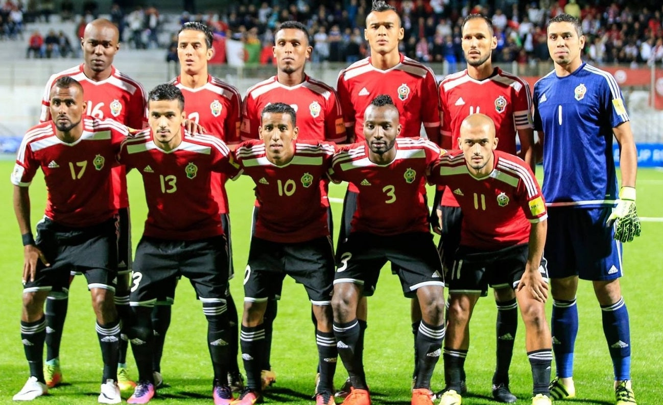 Libya 2015-17 Home (#13- EL MONIR) Jersey/Shirt