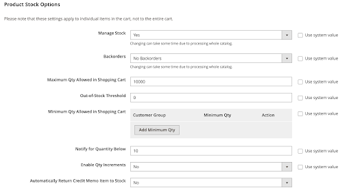 Magento How to Manage Inventory