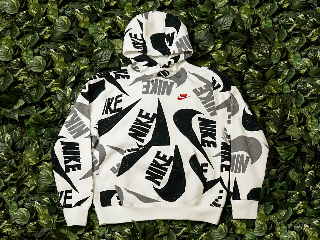 nike club aop hoodie