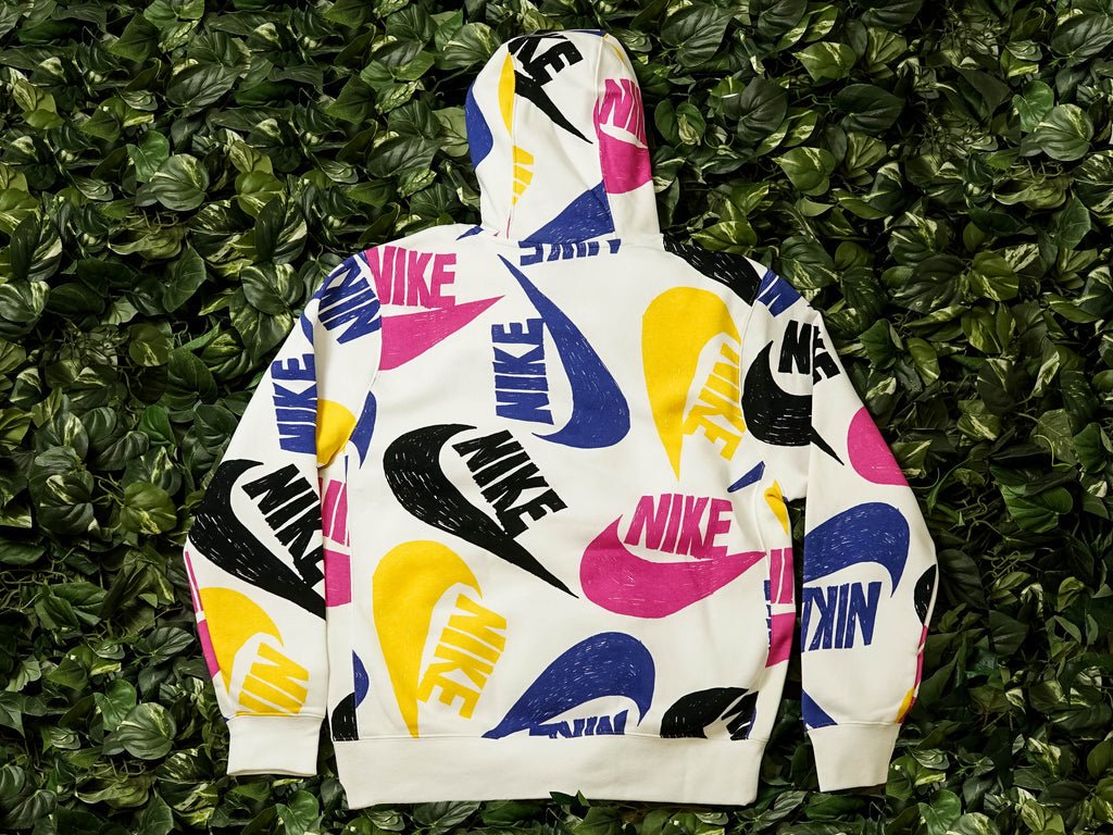 nike club aop hoodie