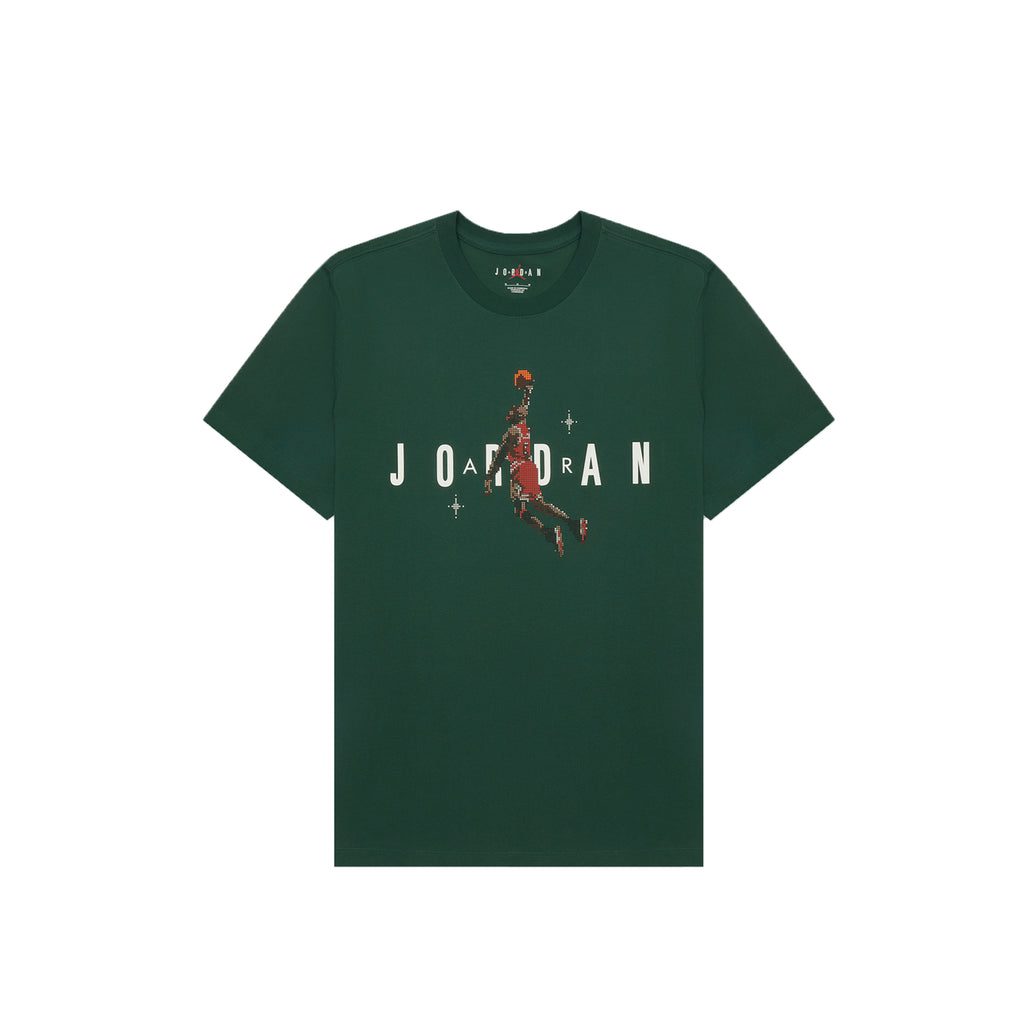 Jordan Mens Sleeve Tshirt 'Noble Green' Renarts