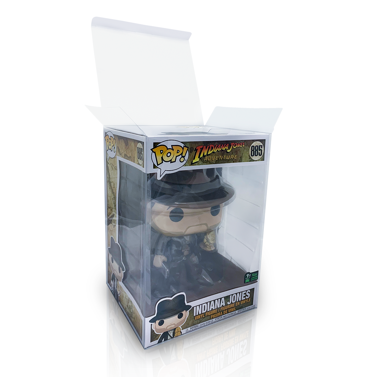 Protectors Pack of 10 Cases for 4" Funko Pop Vinyl Protector 