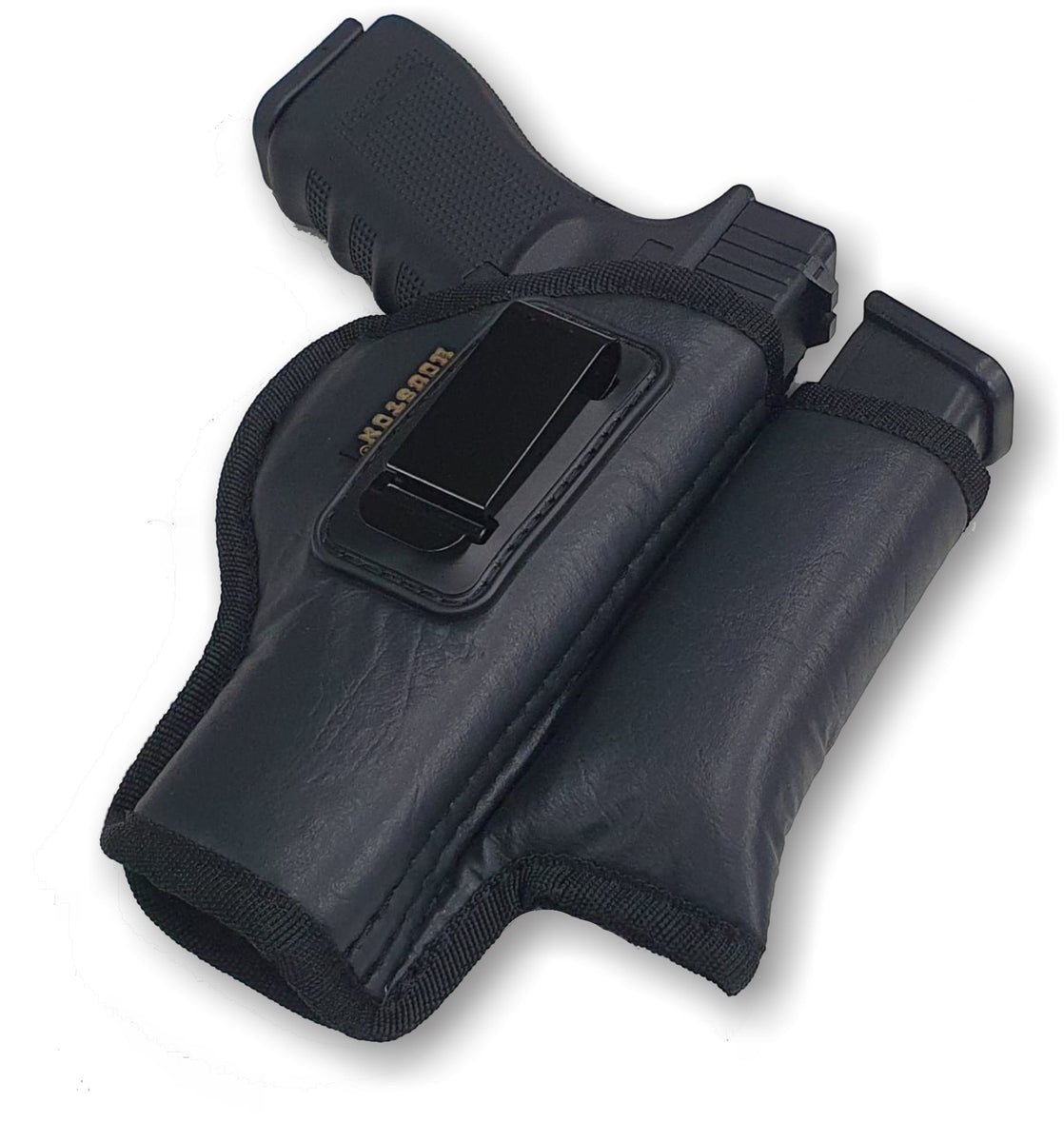 IWB Soft Houston Leather Holster with Magazine/Mag Pouch/Holder Choose Model 