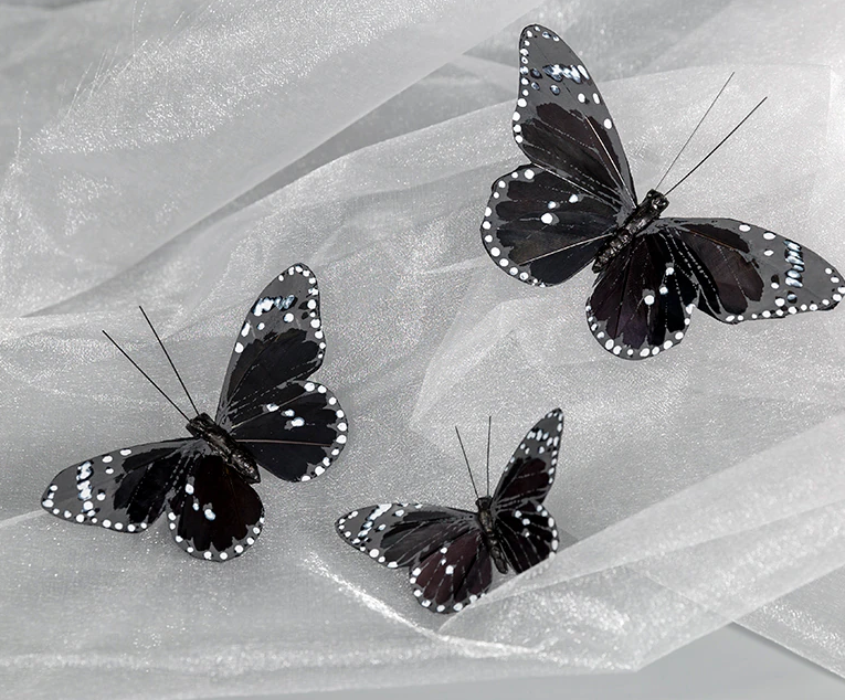 Butterfly Feather Hair Clips | The Kemble Shop