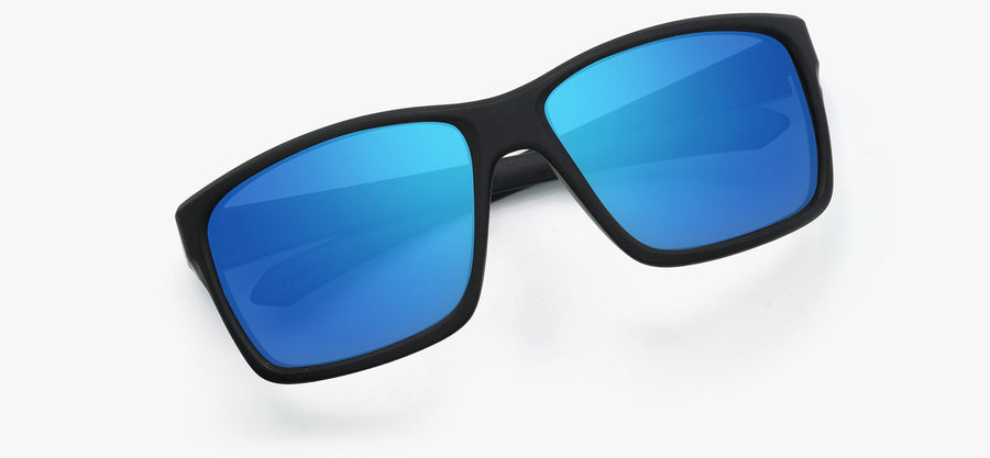 Black Frame - Blue Lens