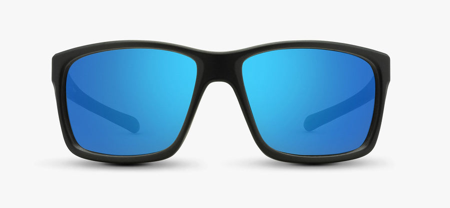 Black Frame - Blue Lens