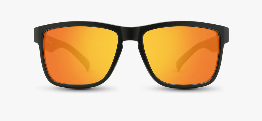 Black Frame - Orange Lens