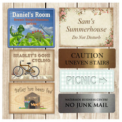 Personalised Signs from www.honeymellow.com